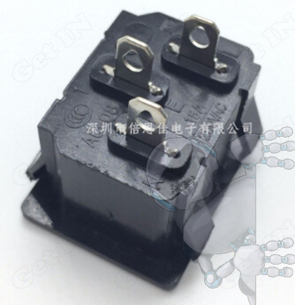 CONECTOR O ENCHUFE DE ALIMENTACIÓN AC-05 PARA CABLE DE PODER C13 - Imagen 2