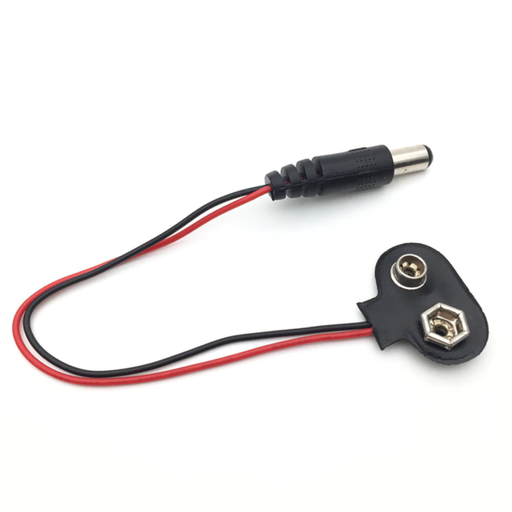 Kit 2x Adaptador para pila 9v con conector DC - Imagen 2