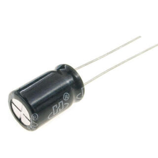 Pack 6 CAPACITOR ELECTROLÍTICO DE ALUMINIO 10UF 200V 8X11.5 MM