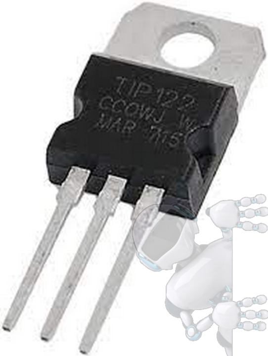 Pack 3 TRANSISTOR NPN TIP122 100V 5A TO-220