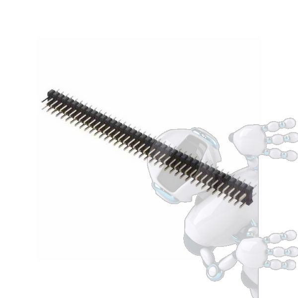 Kit 2 Regleta Doble 2x40P 2.54MM - Imagen 2