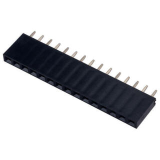 Pack 3 REGLETA HEMBRA 2.54MM 15P