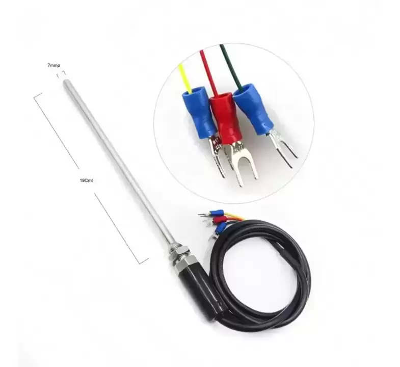 Pt100 Pt-100 Rtd Sensor De Temperatura Acero Inoxidable - Imagen 4