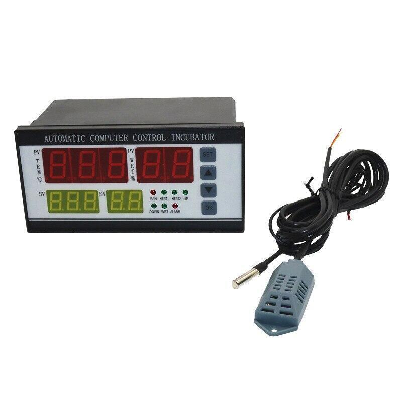 CONTROLADOR TEMPERATURA HUMEDAD VOLTEO INCUBADORA XM-18 - Imagen 6