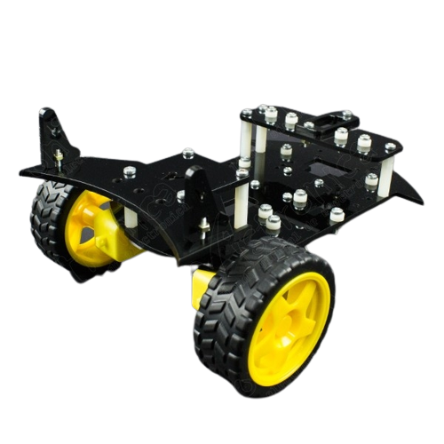 Chasis para Kit Robot V2.0 Con Motores TT y Ruedas (Desarmado) - Imagen 3