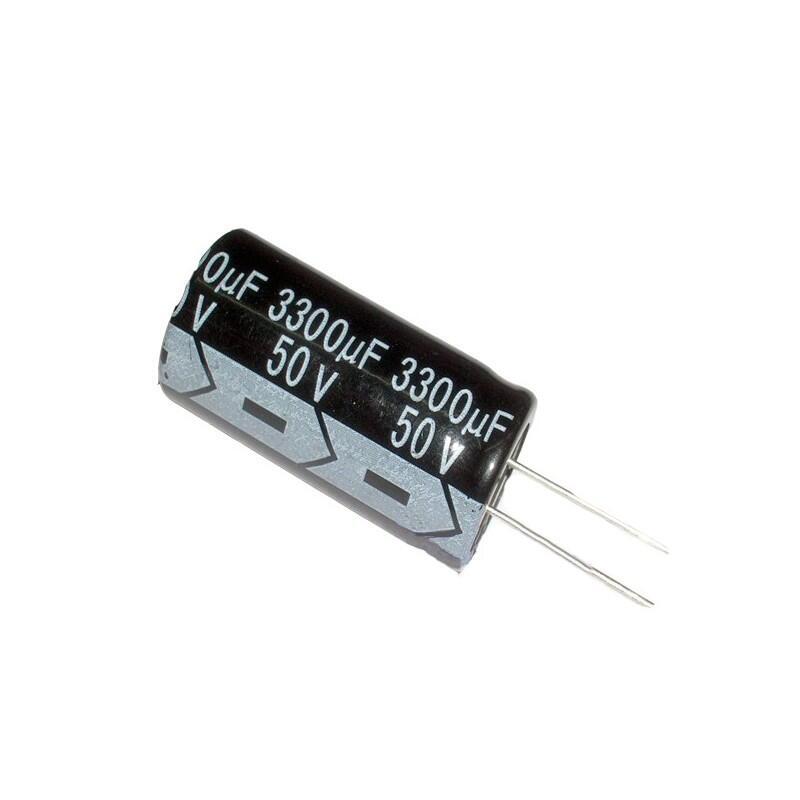 Capacitor Electrolítico De Aluminio 3300uF 50V 18x35 mm