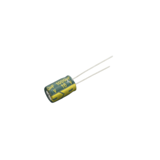 Capacitor Electrolítico De Aluminio 1000uf 16v 8x12 Mm
