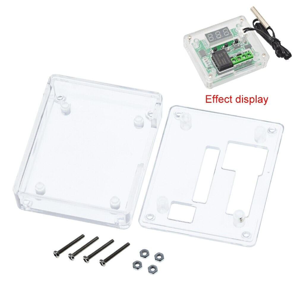Caja Carcasa Para Termostato W1209 En Acrilico