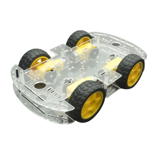 Kit Chasis robot inteligente 4WD (Desarmado) - Imagen 3