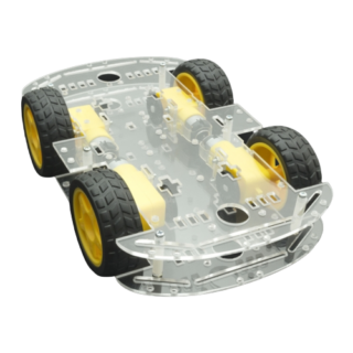 Kit Chasis robot inteligente 4WD (Desarmado)