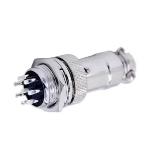 Conector De Aviación GX16 8P Macho-Hembra