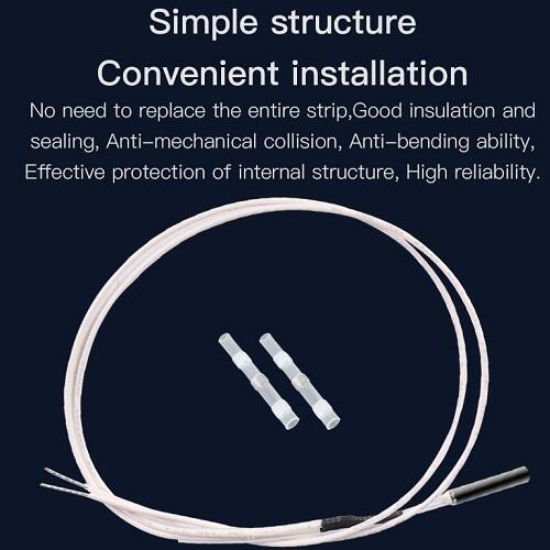 Termistor Interfaz De Acero Inoxidable Ntc Creality Ender 3d - Imagen 2
