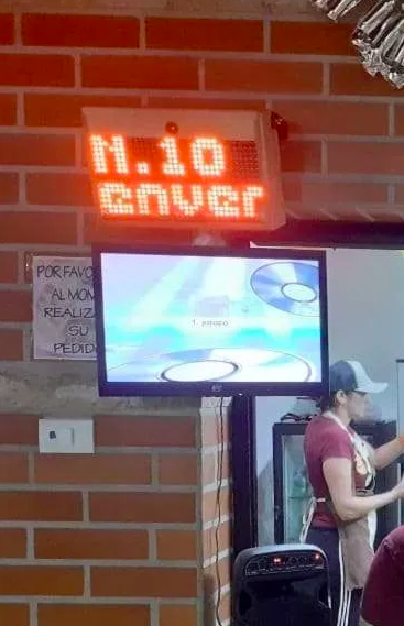 Turnero Digital Digi Turno Programable Grande Publicitario Avisos Luminosos - Imagen 5