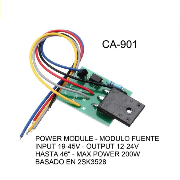 Módulo Fuente Alimentación Tv Lcd, Módulo De Potencia Ca-901 - Imagen 2