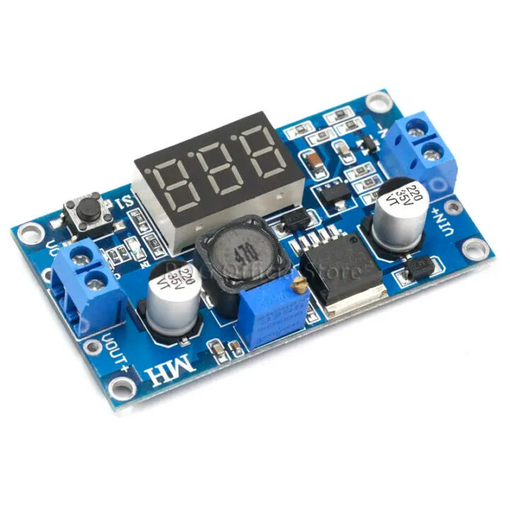Modulo Lm2596 Fuente Poder Dc Step Down Display Conversor