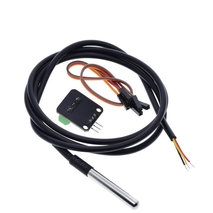 DS18B20 Sensor de 100CM, Con Adaptador, arduino, raspberry - Imagen 4
