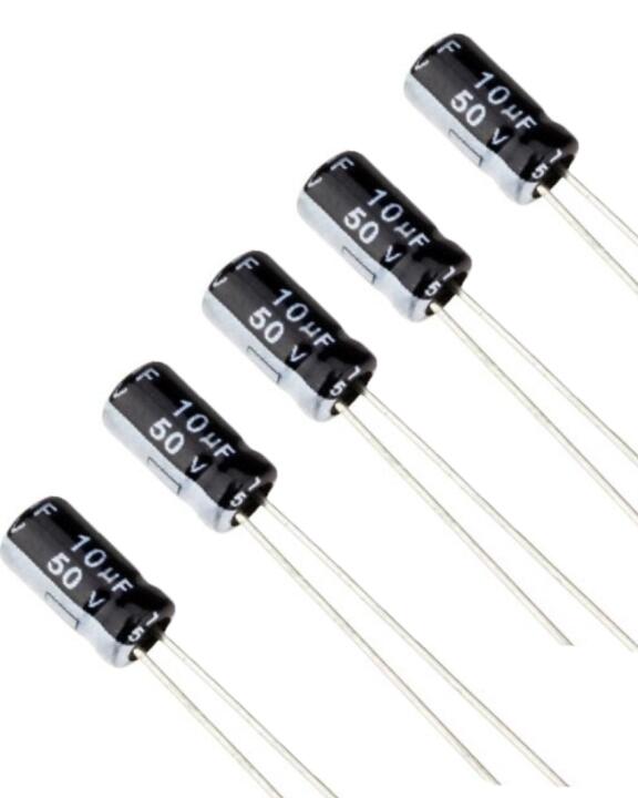 Capacitor Electrolítico De Aluminio 10uF 50V 5x7 mm - Imagen 3