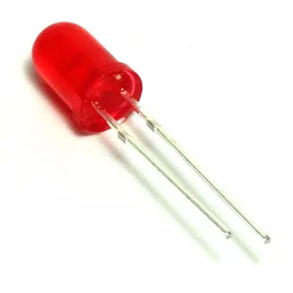 Led 5mm Rojo Difuso - Imagen 2