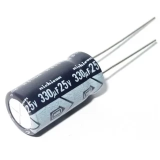 Capacitor Electrolítico De Aluminio 330uF 25V 8x12 mm