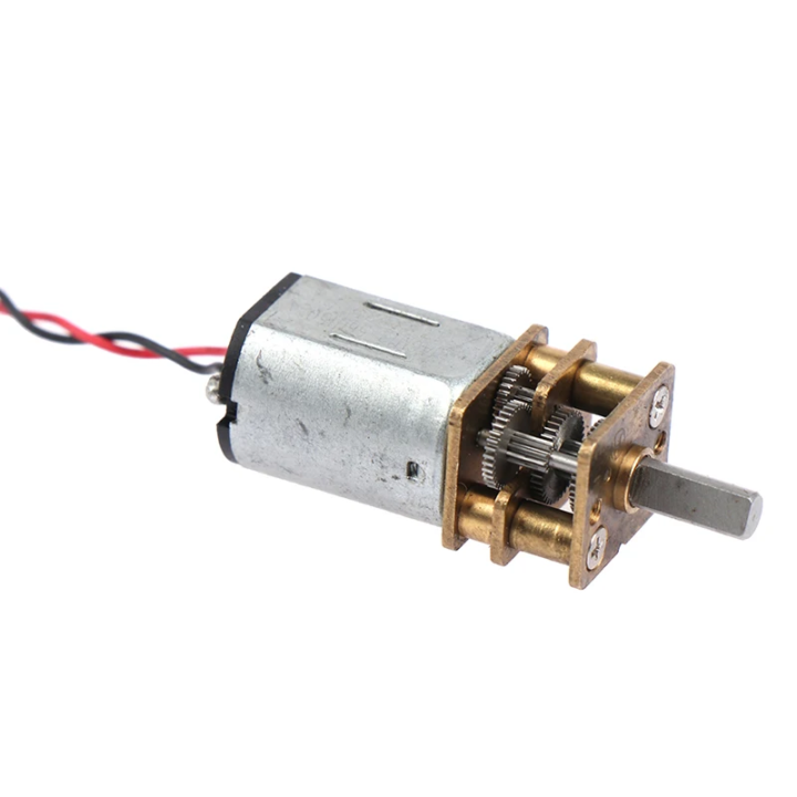 Mini Motor Metálico Reductor De 3v 35rpm Motoreductor - Imagen 2