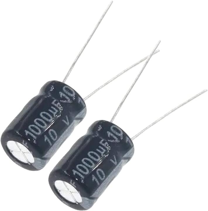 Capacitor Electrolítico De Aluminio 1000uF 10V 8x12 mm - Imagen 2