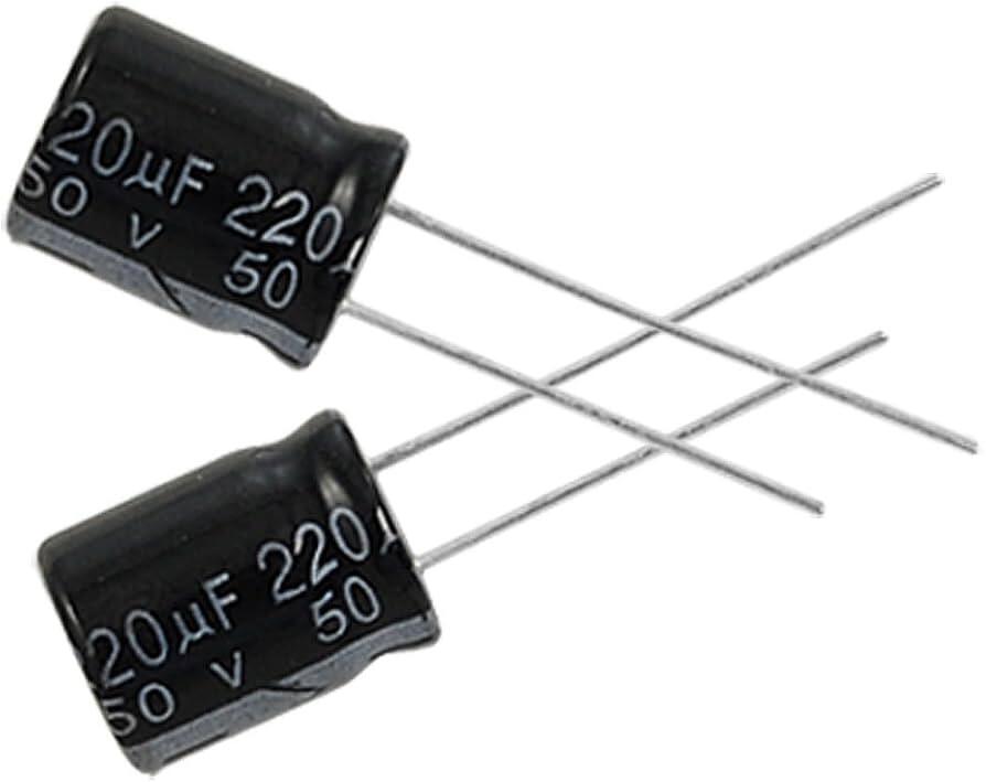 Capacitor Electrolítico De Aluminio 220uF 50V 10x13 mm - Imagen 2