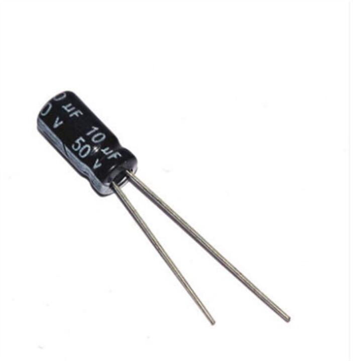 Capacitor Electrolítico De Aluminio 10uF 50V 5x7 mm - Imagen 2