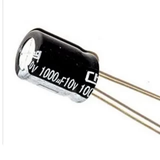 Capacitor Electrolítico De Aluminio 1000uF 10V 8x12 mm