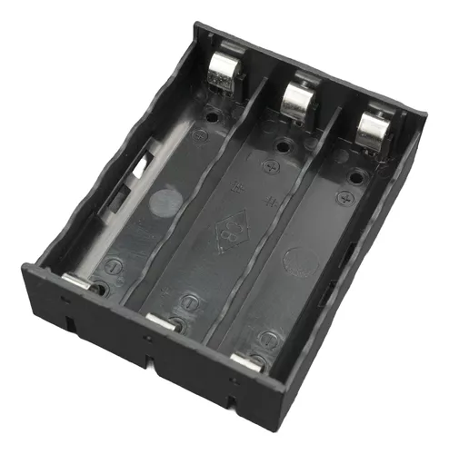 PORTA BATERÍA X3 18650 PARA PCB - Imagen 2