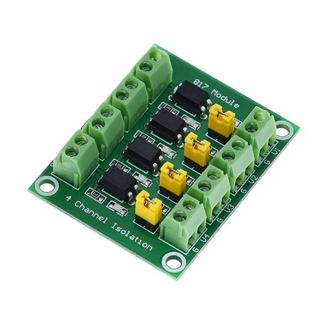 Módulo Optoacoplador 4 Canales PC817 6 – 30V Optoaislador - Imagen 2