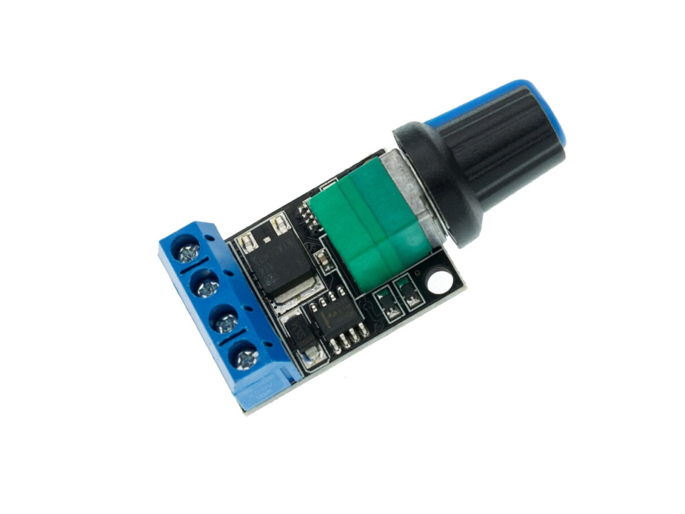 Hw-070 Controlador De Velocidad Pwm 5v-12v 10a - Imagen 2