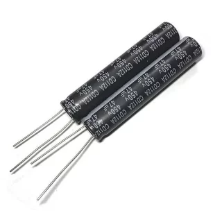 CAPACITOR ELECTROLÍTICO DE ALUMINIO 47UF 450V 10X50 MM
