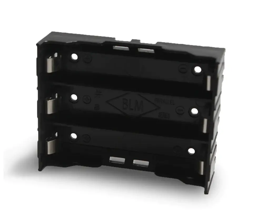 PORTA BATERÍA X3 18650 PARA PCB
