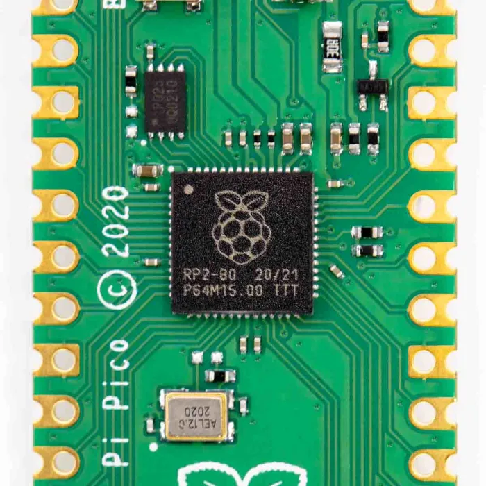 SBC, Raspberry Pi Pico, RP2040, ARM Cortex-M0+, 264kB RAM, 2MB Flash, Micro-USB - Imagen 3