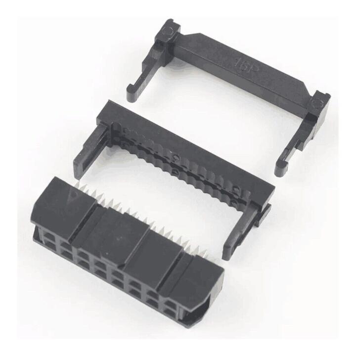 CONECTOR IDC DC3-16P 2x8P MACHO RECTO
