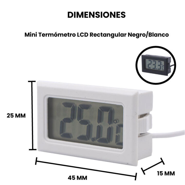 Termometro Digital Nevera Incubadora Acuario - Imagen 3