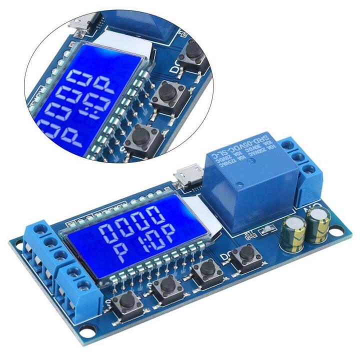 Temporizador Ajustable Programable LCD XY-LJ02 0-9999 min Relé 6-30V - Imagen 6
