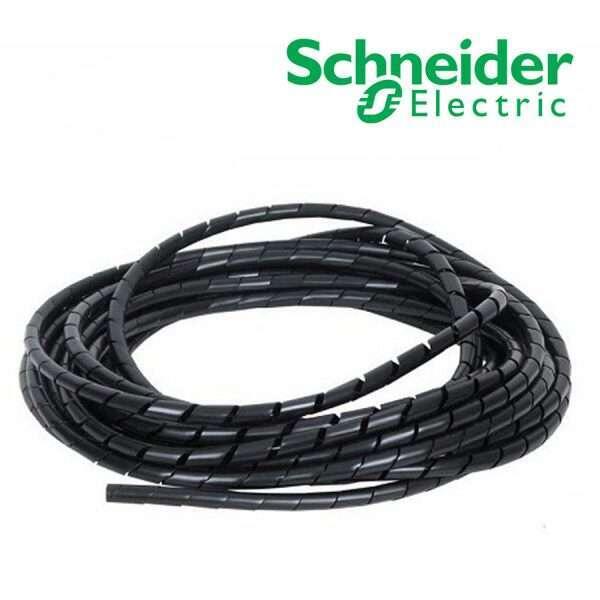 Organizador para cables negro, ancho 1/2". SCHNEIDER ELECTRIC