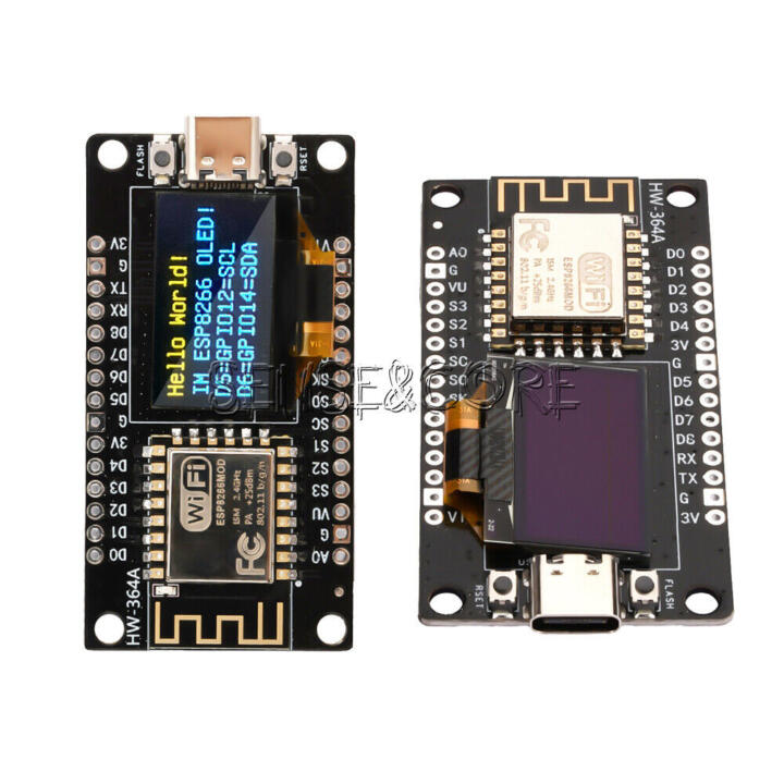 Nodemcu Esp8266 Wifi, Pantalla Oled Tipo C - Imagen 2