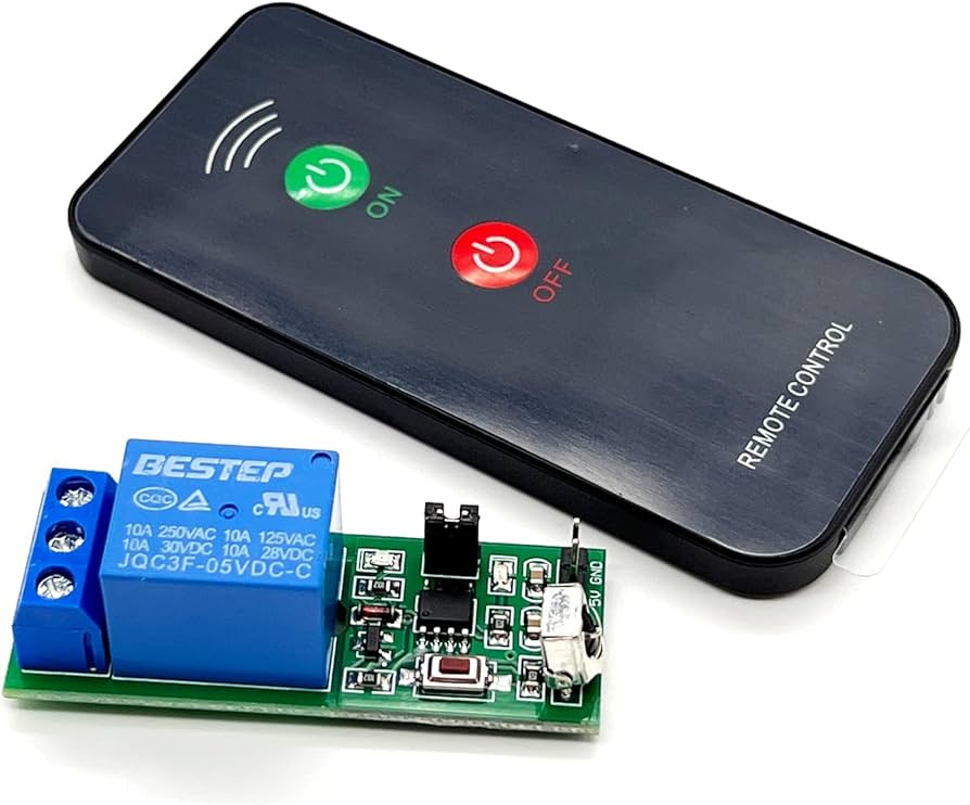 Control Remoto Interruptor Infrarrojo 1 Canal 5v 10a 8metros - Imagen 2