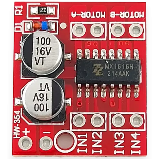 Puente H L298n Mini Para Proyectos De Robótica Y Electrónica