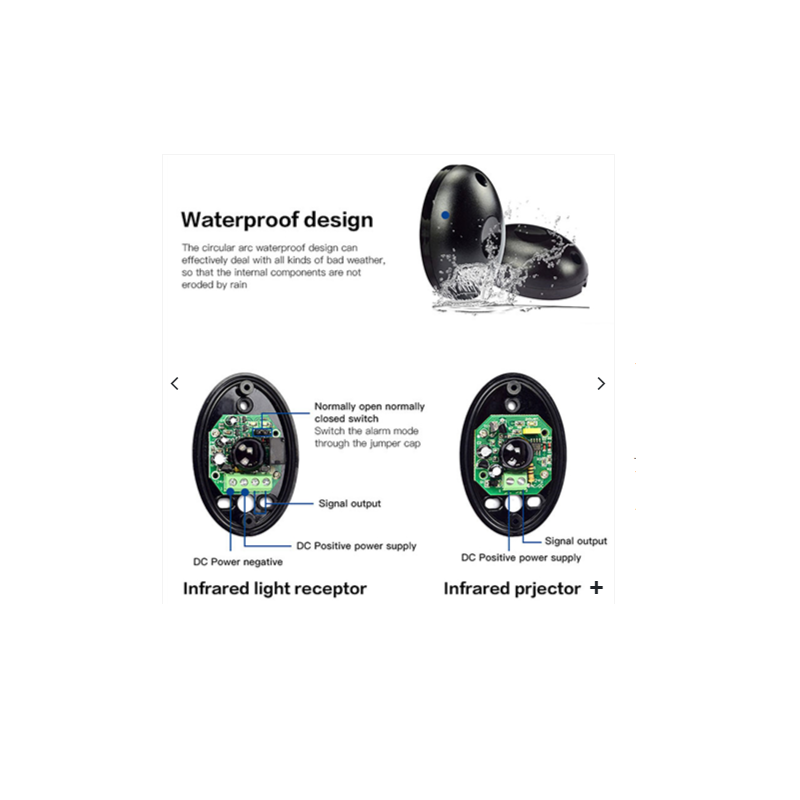Fotocelda Para Portón Automático O Alarma Infrarrojo 10mts - Imagen 2