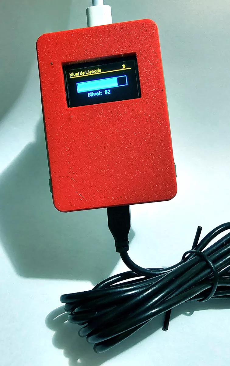 Medidor De Nivel De Liquido o Solidos Tanque de reserva Agua Wifi Inalámbrico - Imagen 4