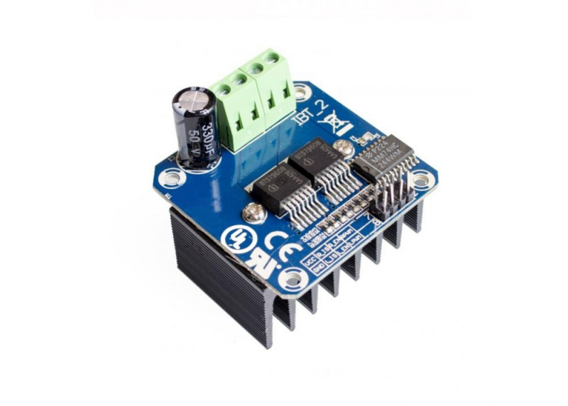 Control De Motor De Alta Potencia Bts7960 Puente H 43A Arduino - Imagen 4