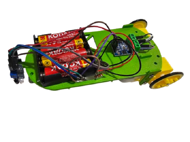Kit Robot Seguidor De Línea Para Ensamblar Didactico