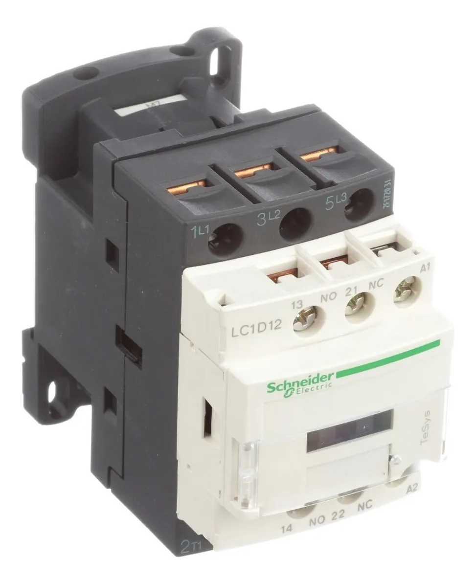 Contactor Magnético Tripolar Lc1d09m7 9a Bob 220v 3hp-5.5hp