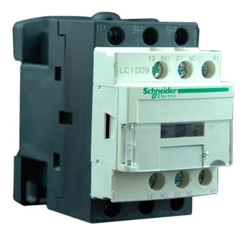 Contactor Magnético Tripolar Lc1d09m7 9a Bob 220v 3hp-5.5hp - Imagen 4