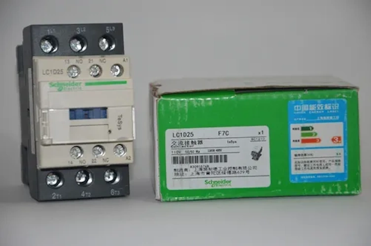 Contactor Magnético Tripolar Lc1d09m7 9a Bob 220v 3hp-5.5hp - Imagen 5