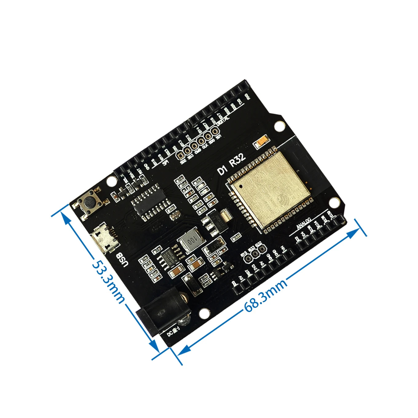Placa Tipo Arduino Esp32 Wroom Con Wifi 4memoria R3 - Imagen 2