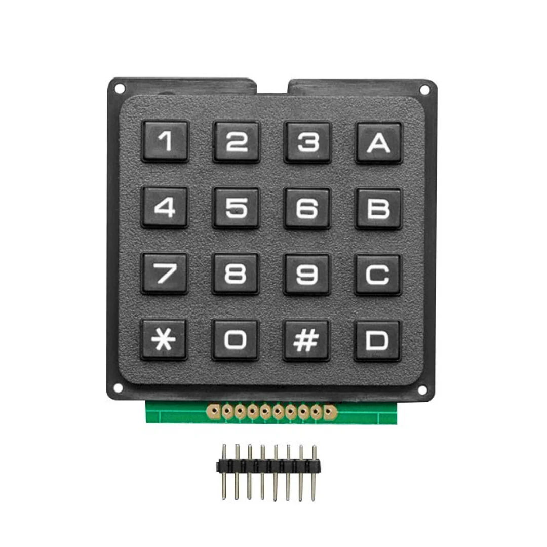 Teclado Matricial 4×4 De Plástico